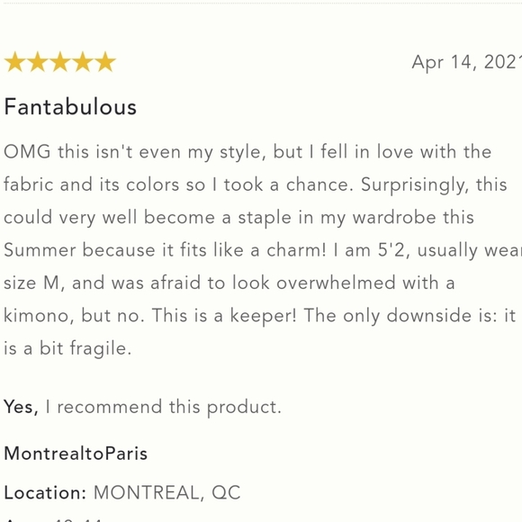 Anthropologie Clea Kimono - Picture 7 of 9